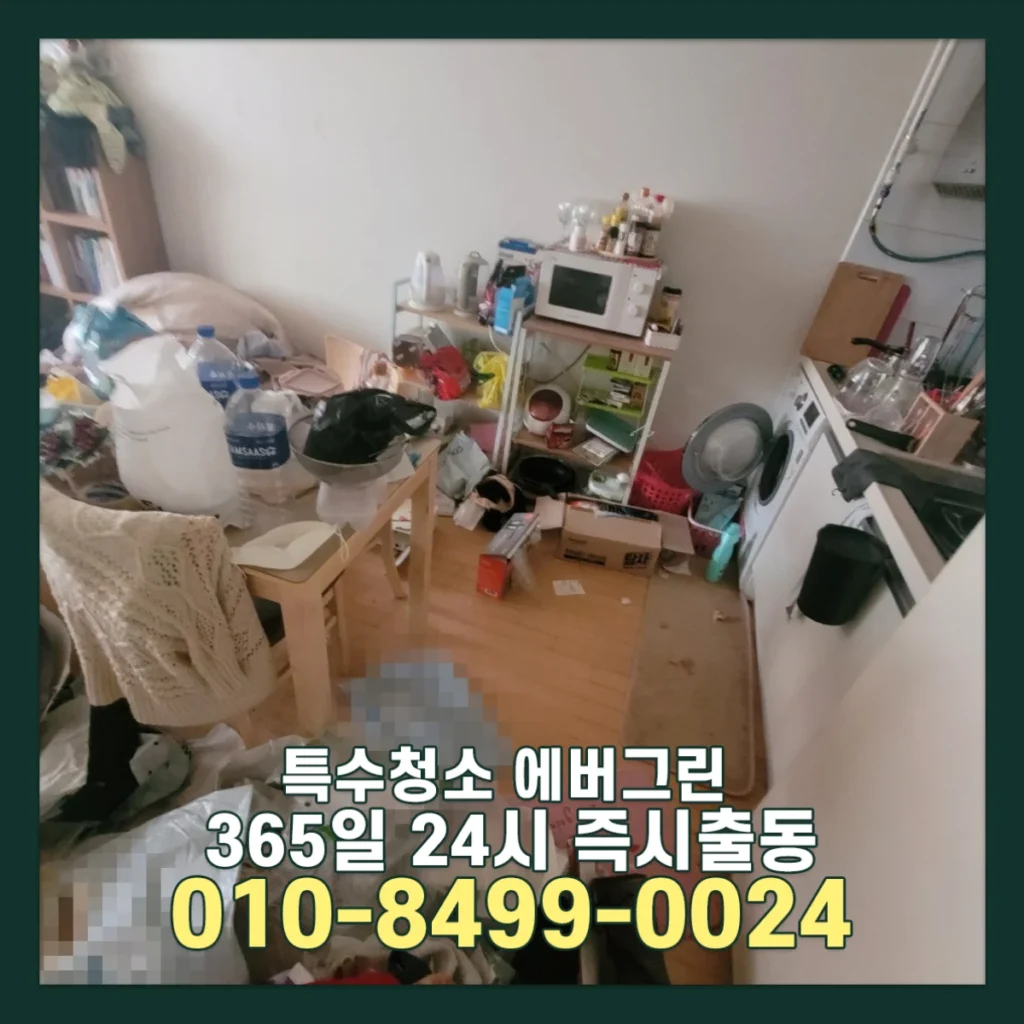 서울 경기 원룸 쓰레기집청소