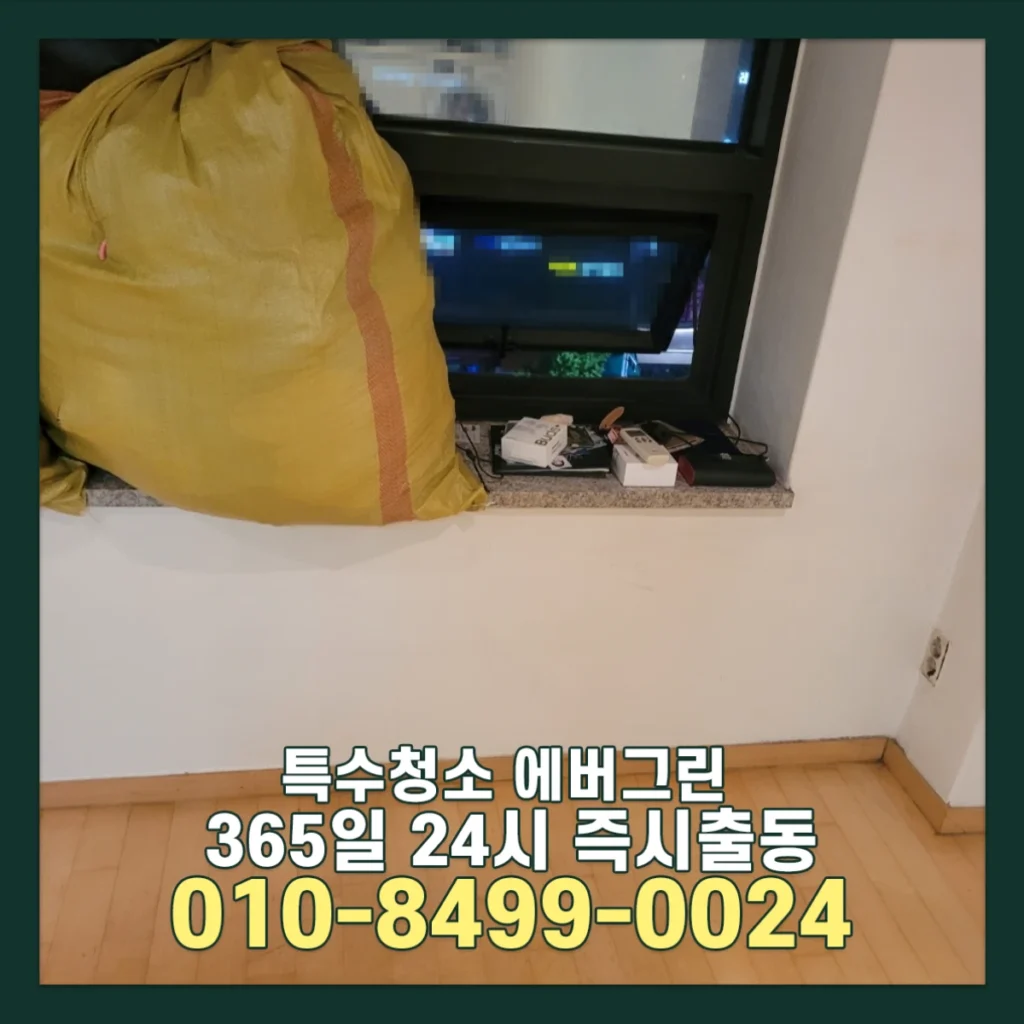 서울 경기 원룸 쓰레기집청소