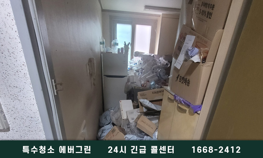 가양동 쓰레기집청소