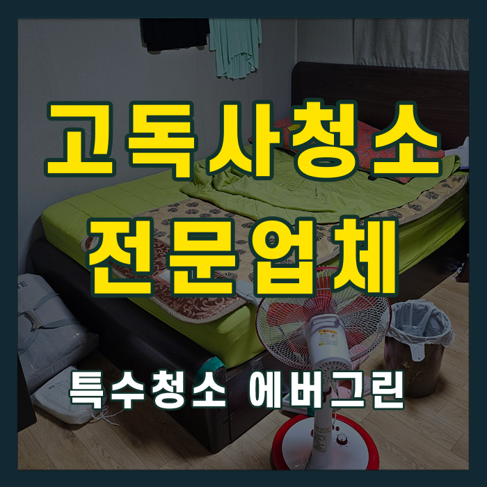 서울 성북구 고독사청소