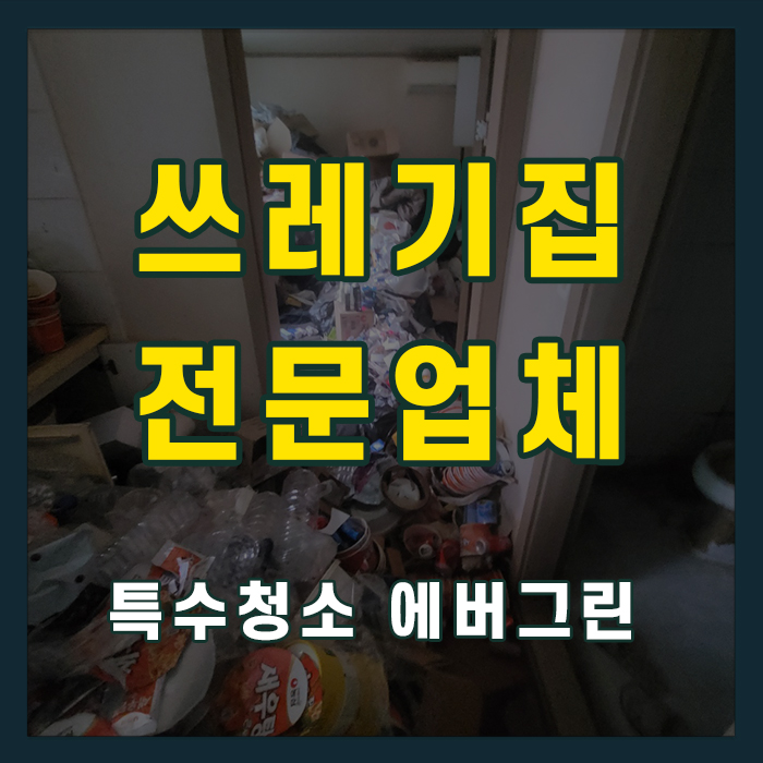 서울 중구 종로구 쓰레기집청소