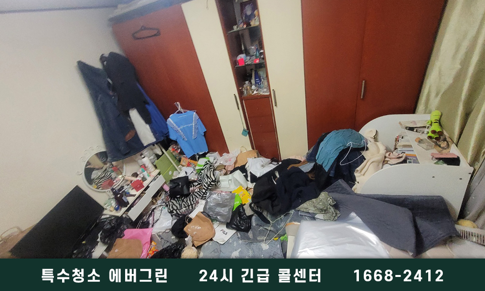 용산구 쓰레기집청소