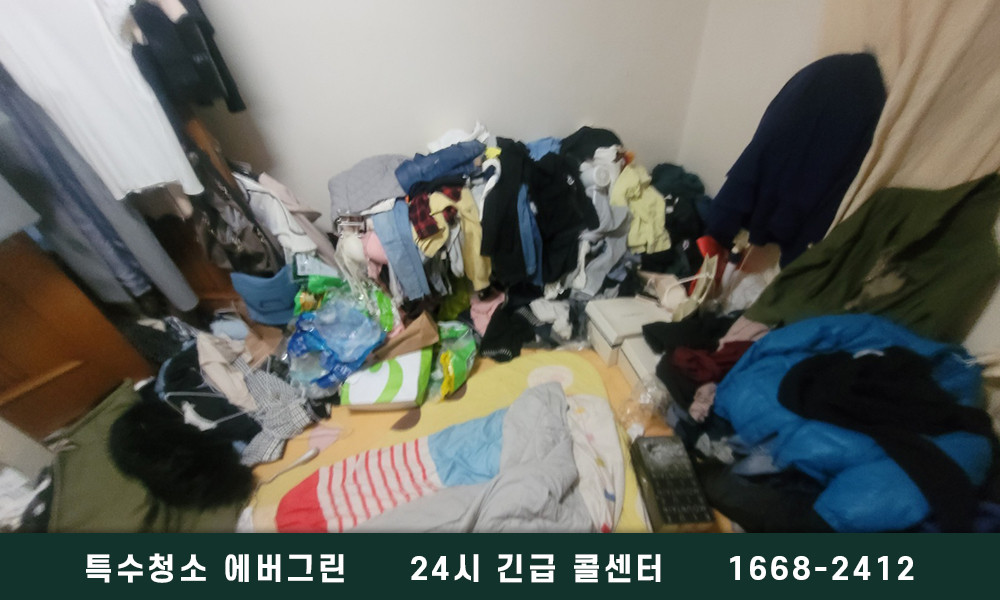 용산구 쓰레기집청소