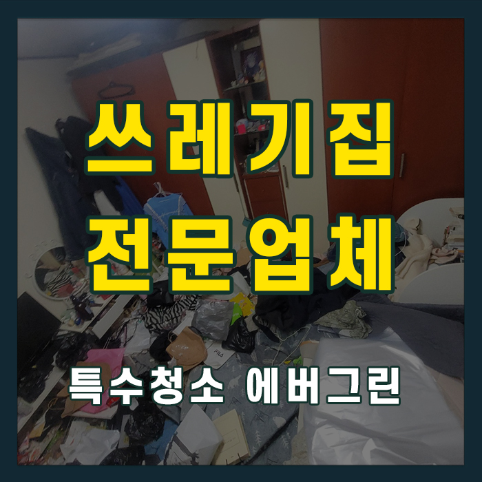 용산구 쓰레기집청소