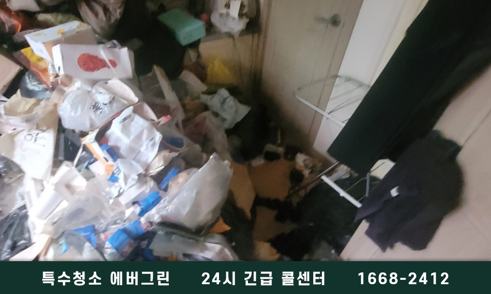 흑석동 쓰레기집청소