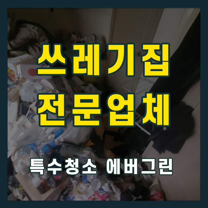 흑석동 쓰레기집청소