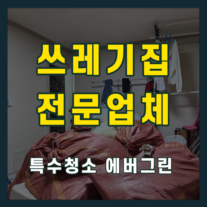 부천 쓰레기집청소