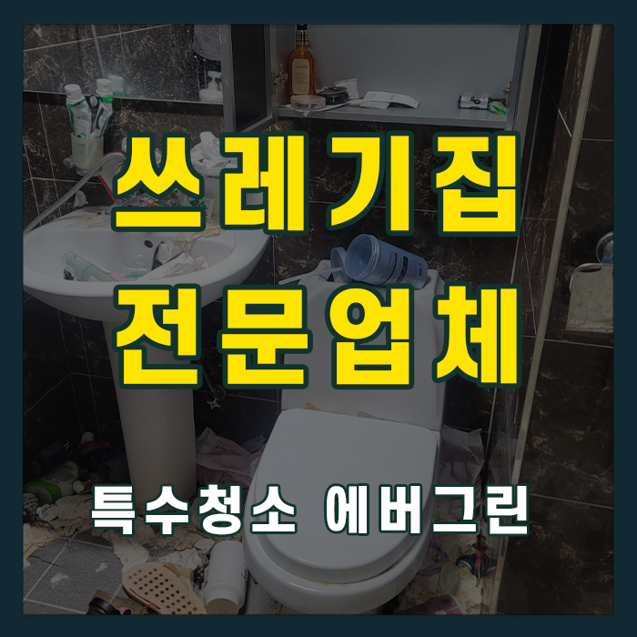 부산 금정구 쓰레기집청소