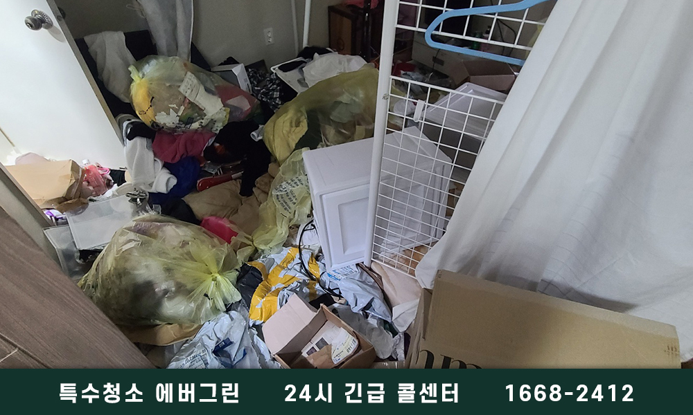 성남 분당구 쓰레기집청소 