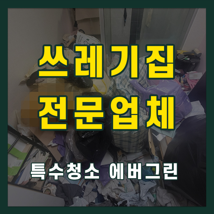수원 장안구 쓰레기집청소