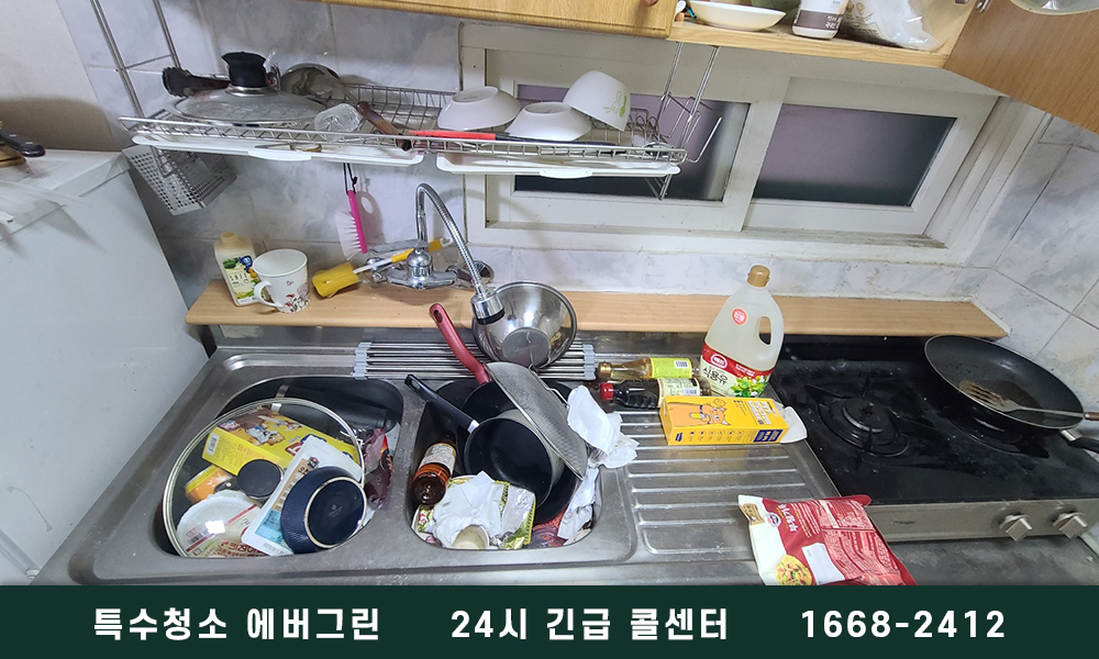 울산 울주군 쓰레기집청소