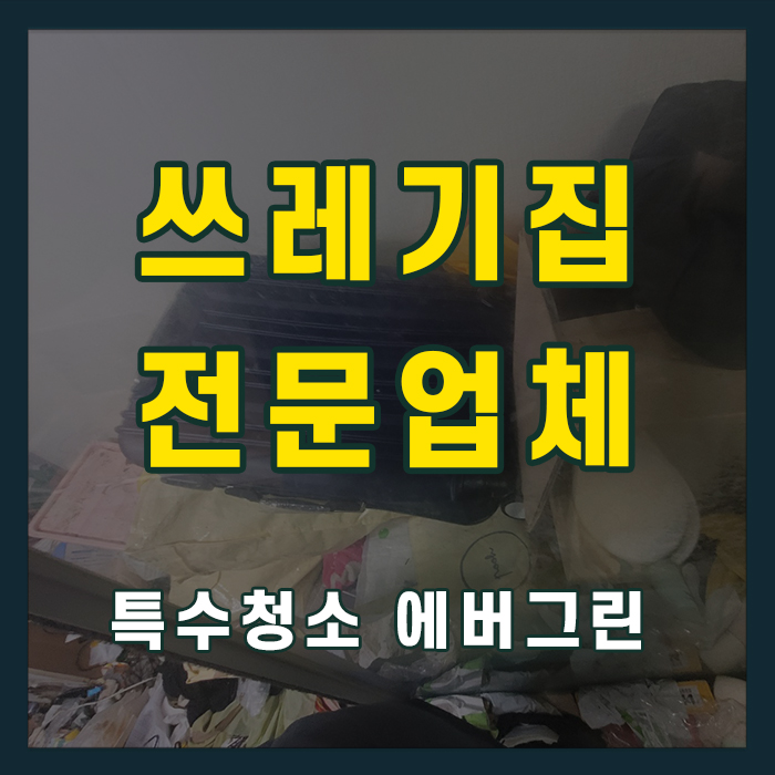 인천 서구 쓰레기집청소