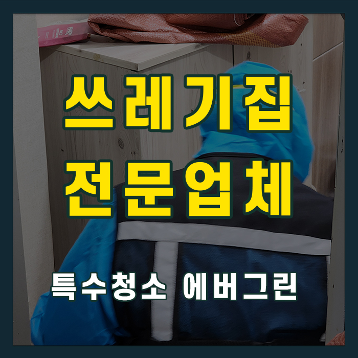 파주 쓰레기집청소