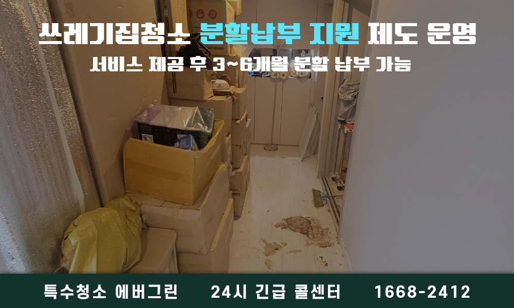 고양 일산 쓰레기집청소 