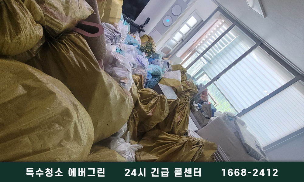 고양시 쓰레기집청소