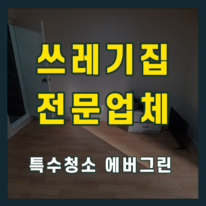 김해시 쓰레기집청소