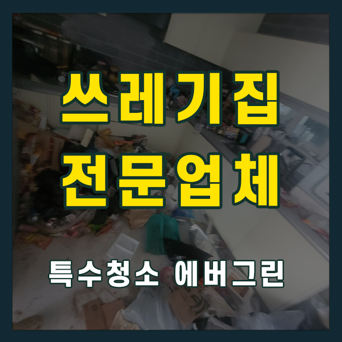 부천시 쓰레기집청소