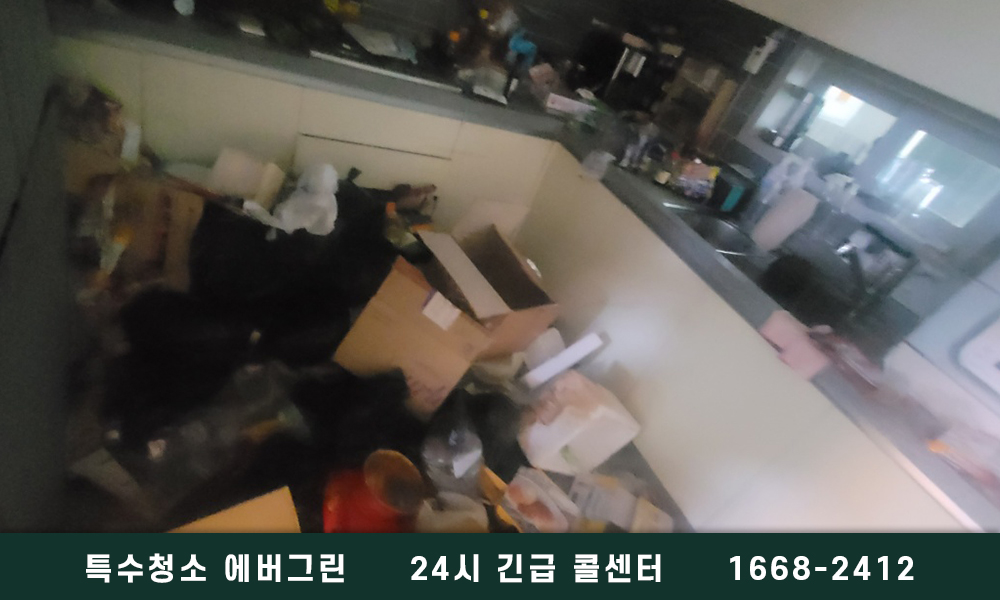 수원시 쓰레기집청소