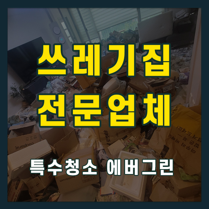 안성시 쓰레기집청소