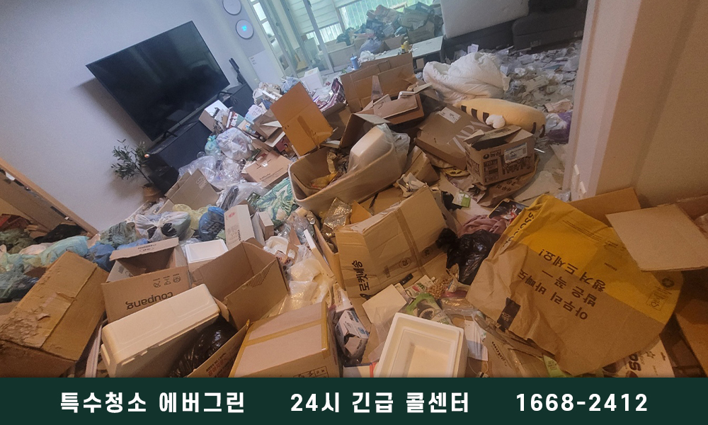 안성시 쓰레기집청소