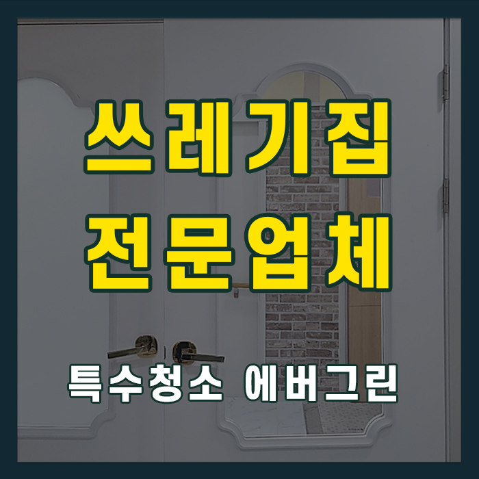 예천군 쓰레기집청소