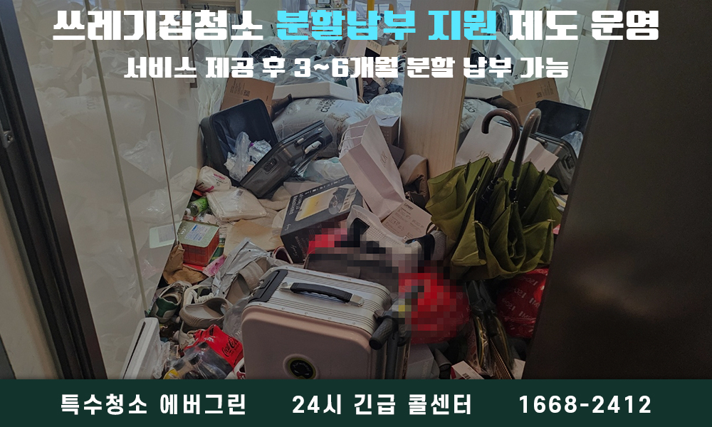 대구시 쓰레기집청소