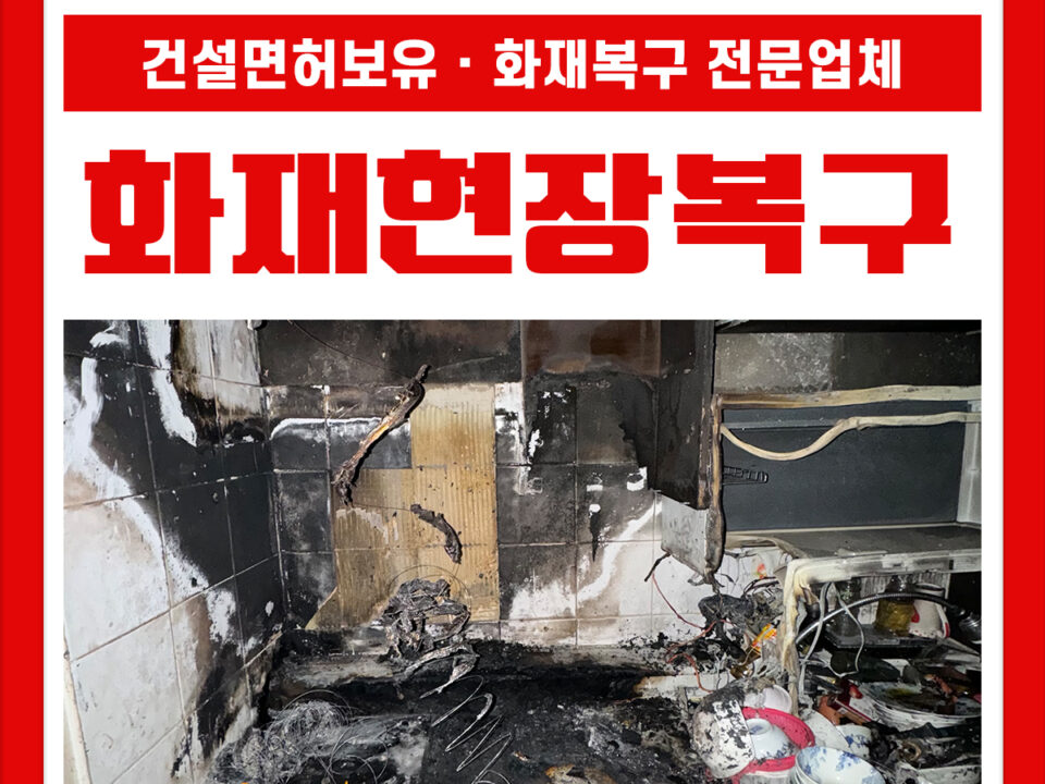 강서구 화재청소