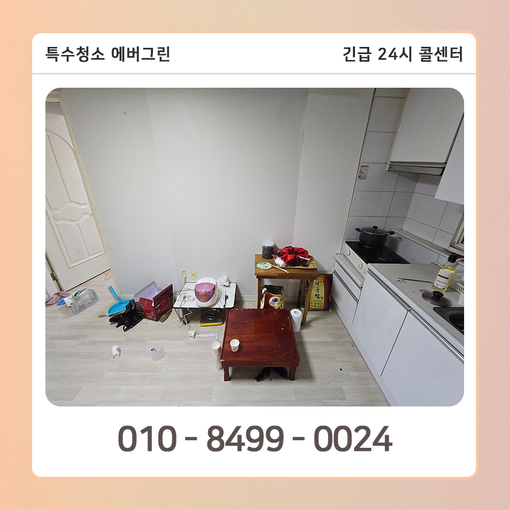 금천구 고독사청소