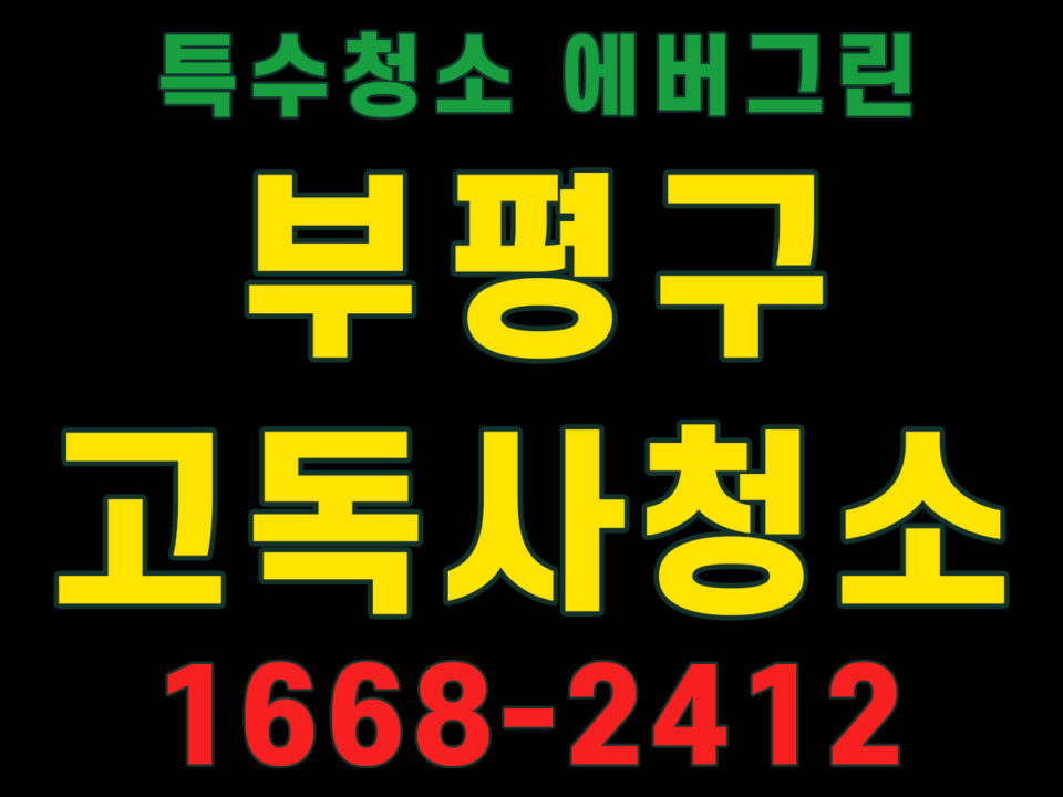 부평구 고독사청소