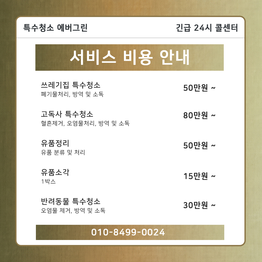 강동구 고독사청소